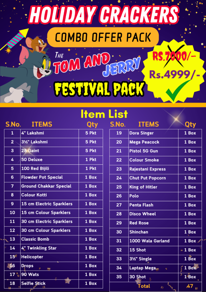 Combo Pack Offer – Tom & Jerry - Image 1